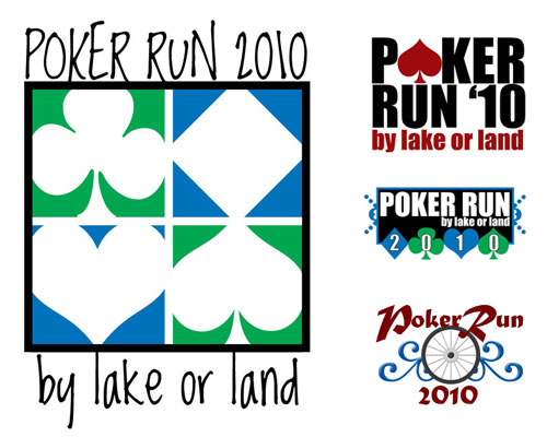 Red Cross Poker Run event logo