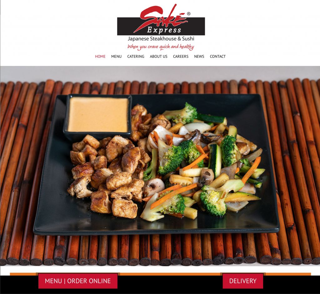 hibachi restaurant website